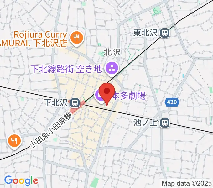 下北沢ろくでもない夜の地図