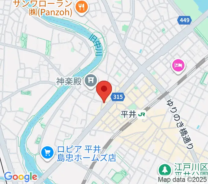 サウンド・プラグの地図