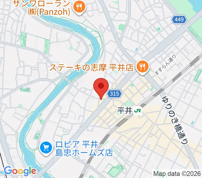 サウンド・プラグの地図