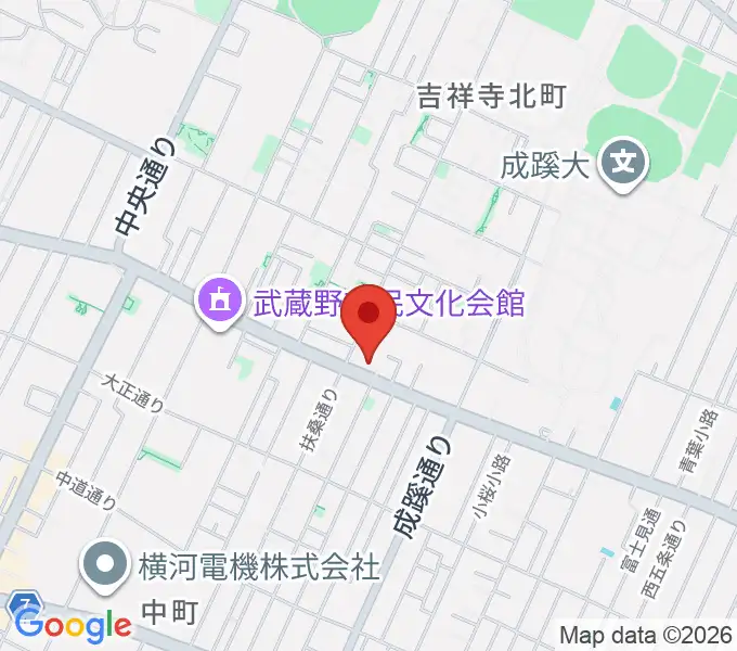 ネイロデザインの地図