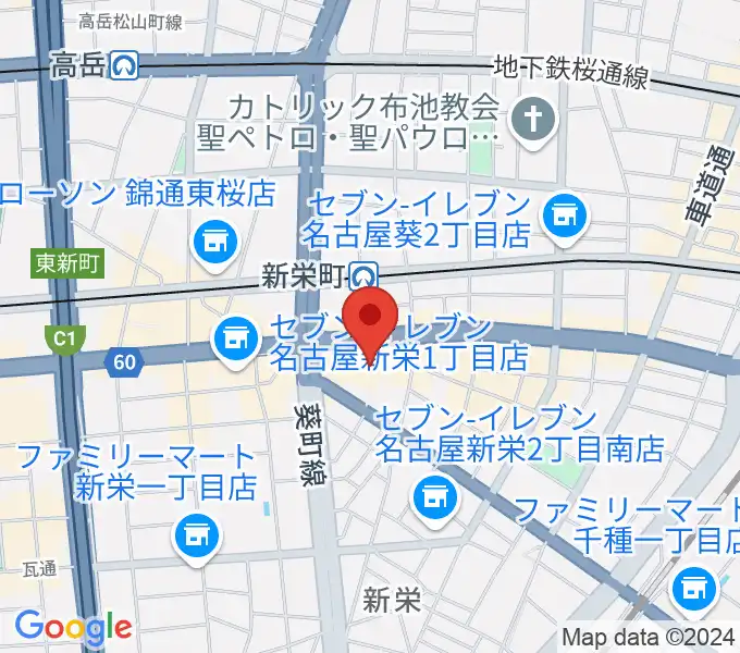 studio KANADiAの地図