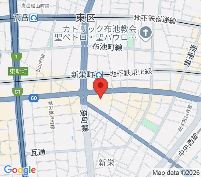 studio KANADiAの地図