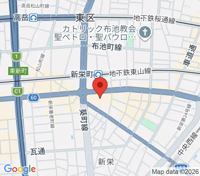 studio KANADiAの地図