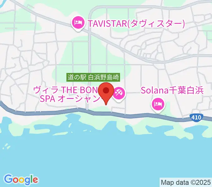 白浜フローラルホールの地図