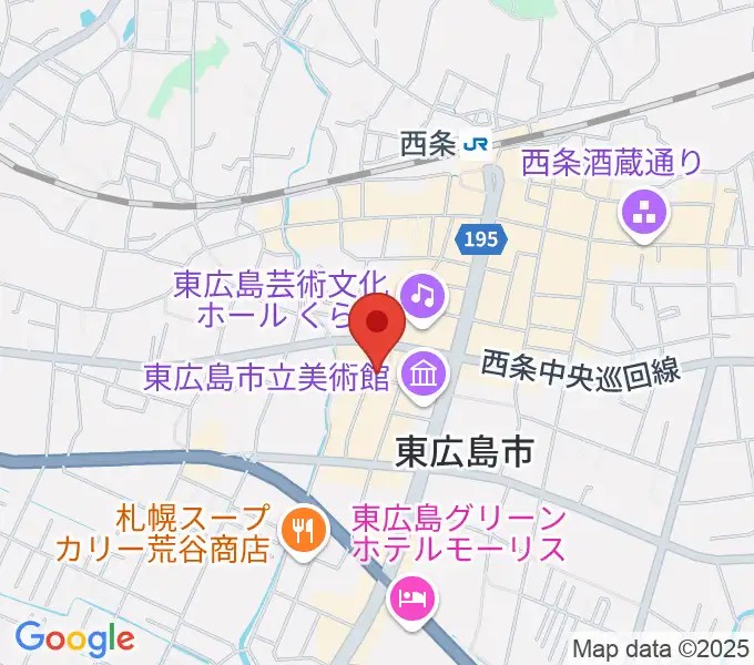 西条Amigoの地図