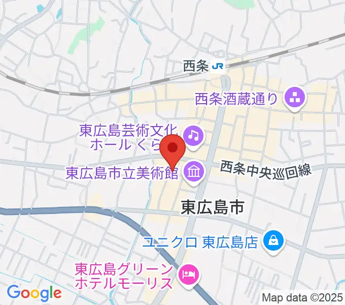 西条Amigoの地図