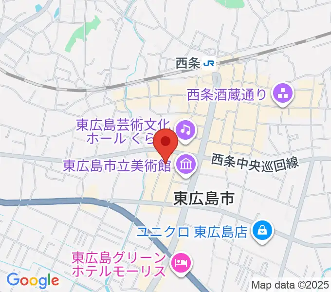 西条Amigoの地図