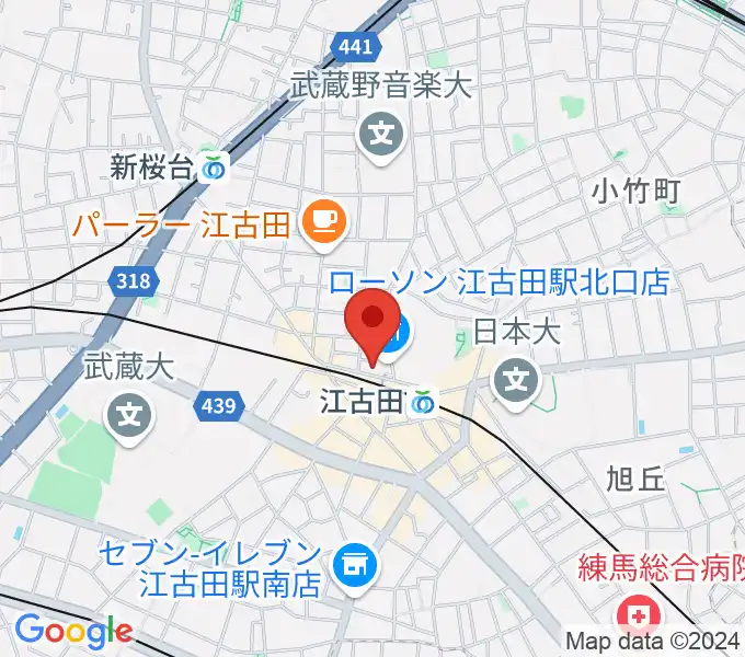 村川ヴァイオリン工房の地図