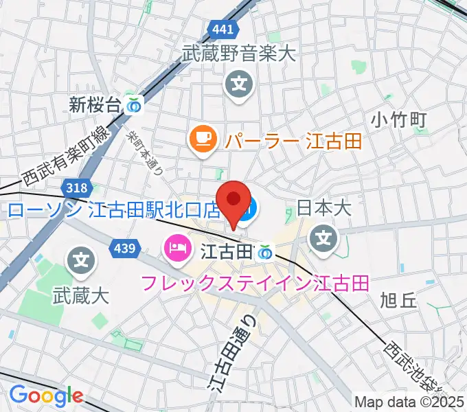 村川ヴァイオリン工房の地図