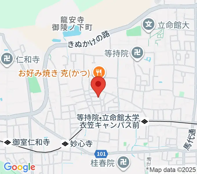 楽奏 gasso music studioの地図