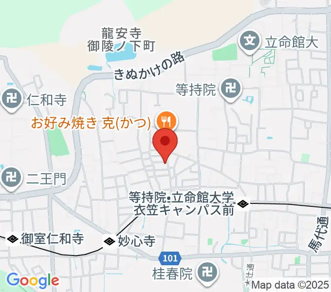 楽奏 gasso music studioの地図