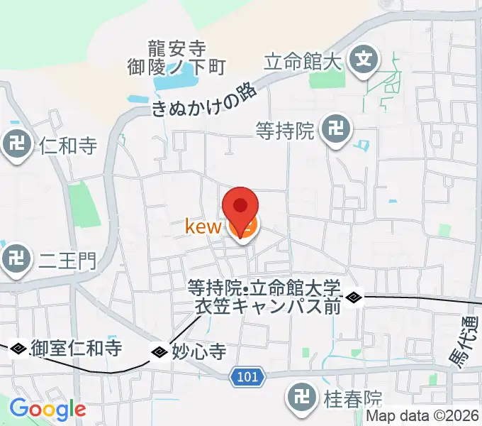 楽奏 gasso music studioの地図