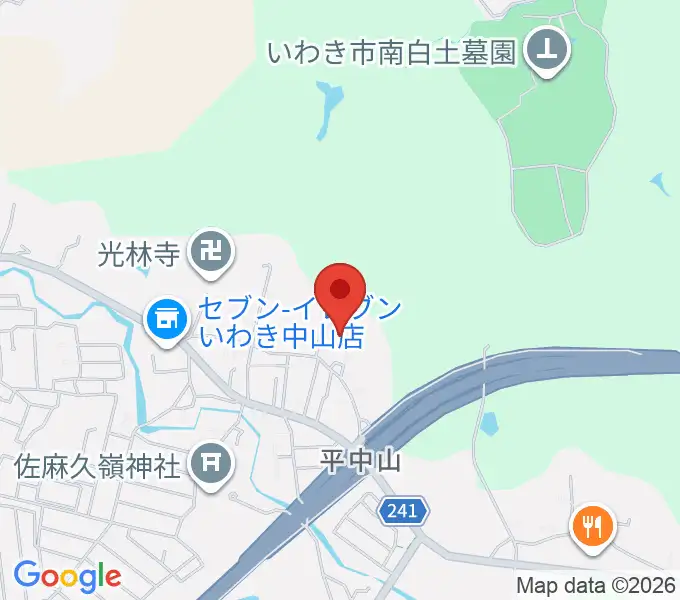 studio growいわきの地図