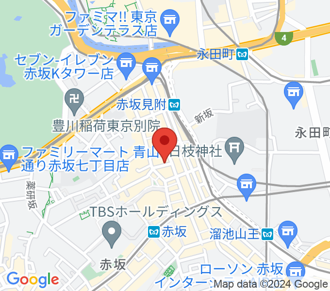 赤坂トナリテの場所