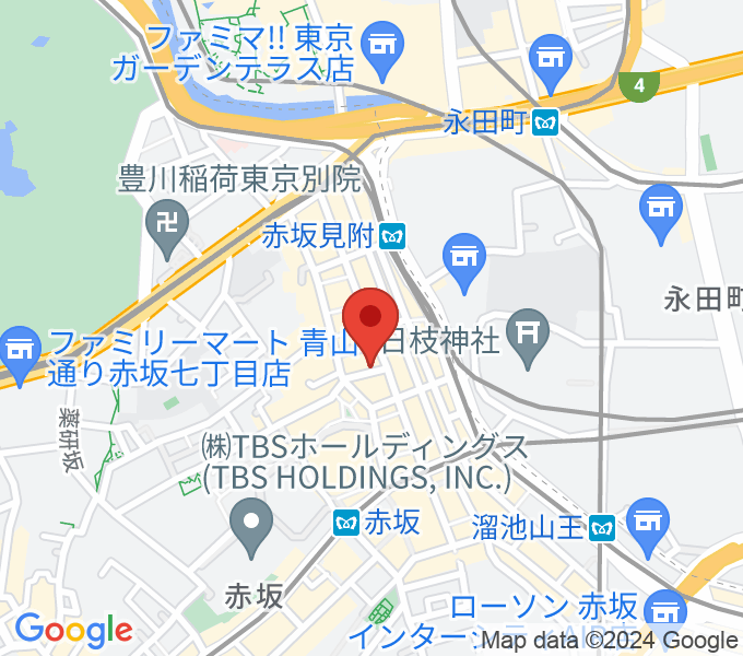 赤坂トナリテの場所
