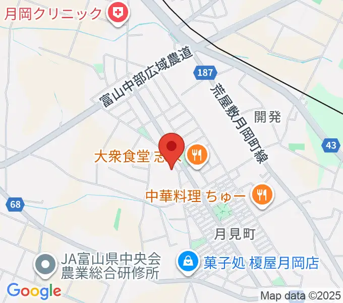 アルパカ音楽教室の地図