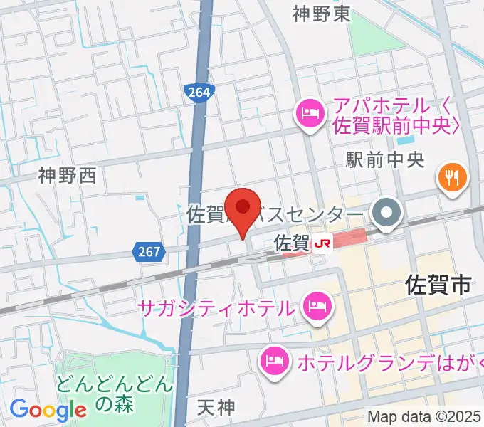 小川楽器 佐賀店の地図