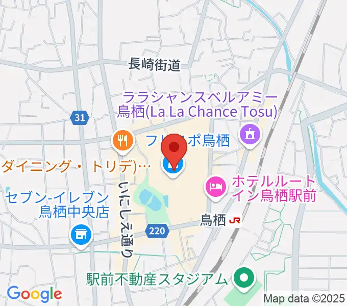 小川楽器 鳥栖店の地図