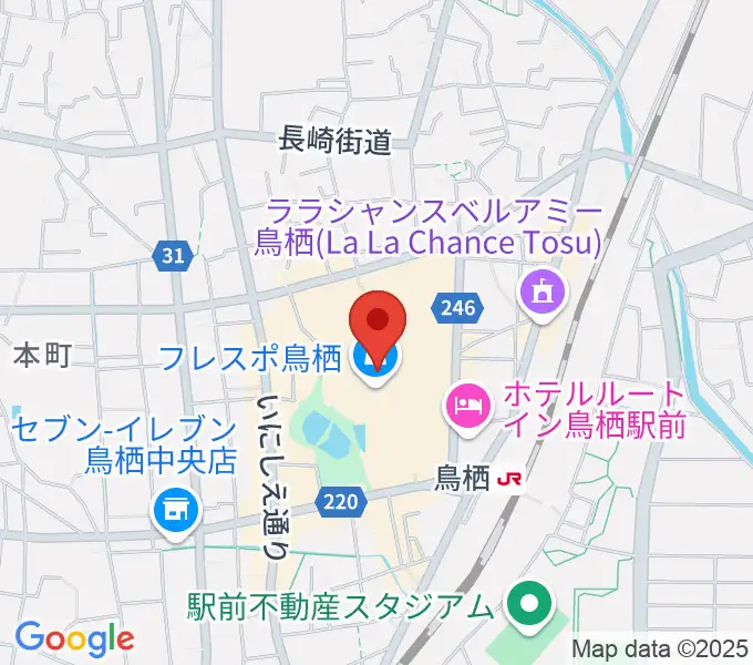 小川楽器 鳥栖店の地図