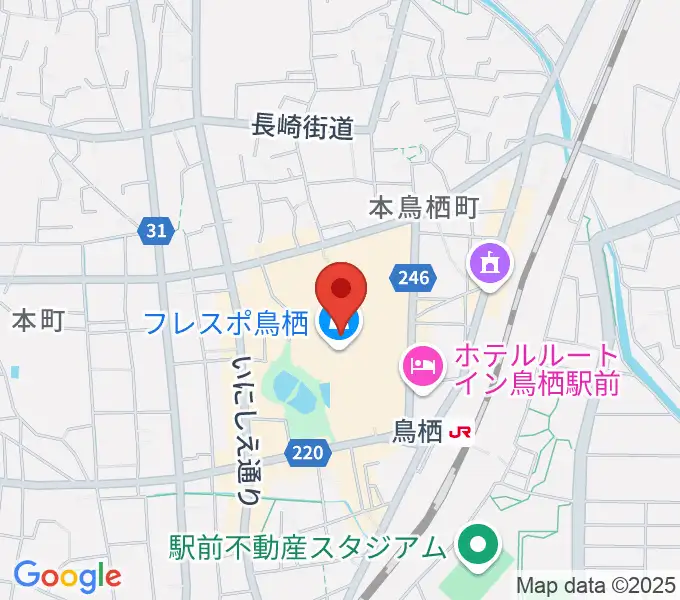 小川楽器 鳥栖店の地図