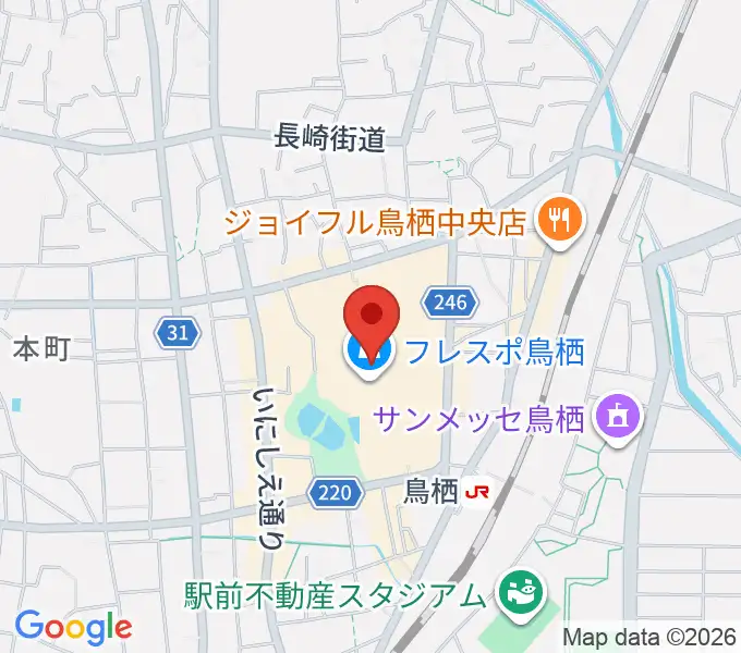 小川楽器 鳥栖店の地図