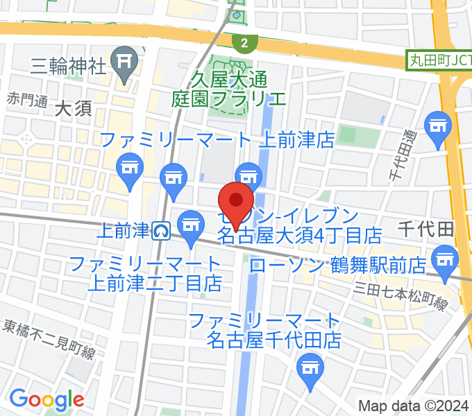 名古屋大須OYSの場所