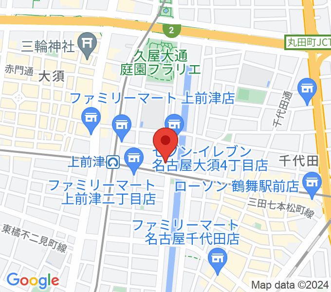 名古屋大須OYSの場所