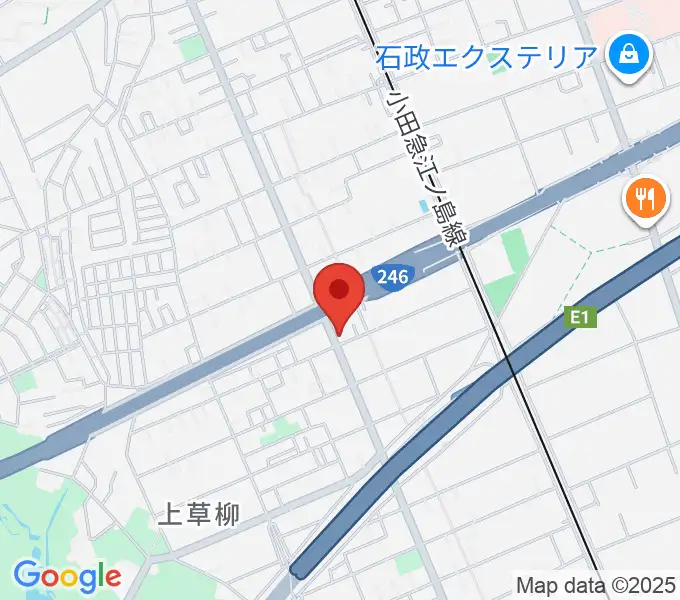 ウイスタリアピアノの地図