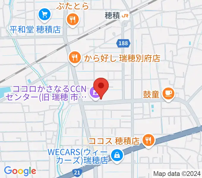 ココロかさなるCNNセンターの地図