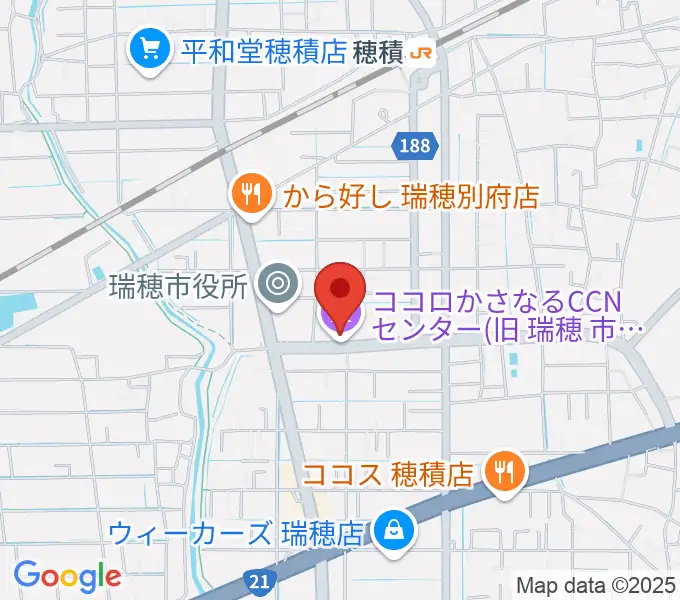 ココロかさなるCNNセンターの地図