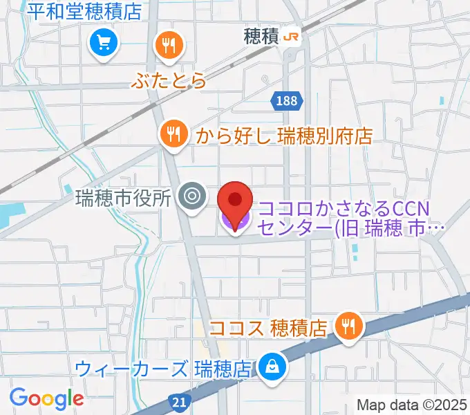 ココロかさなるCNNセンターの地図