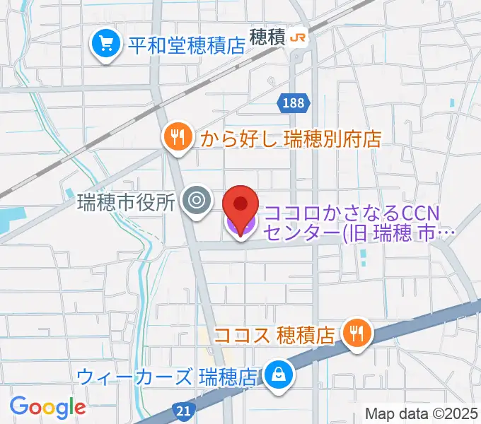 ココロかさなるCNNセンターの地図