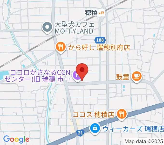 ココロかさなるCNNセンターの地図