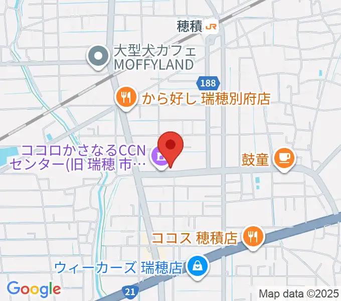 ココロかさなるCNNセンターの地図