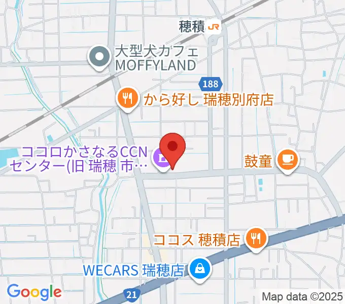 ココロかさなるCNNセンターの地図