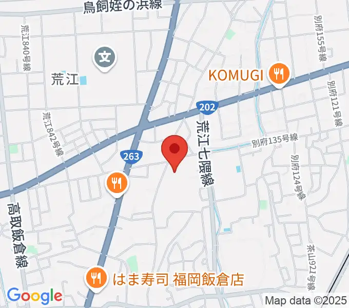 末永文化センターの地図