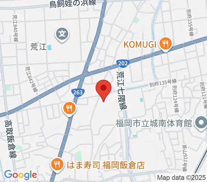 末永文化センターの地図