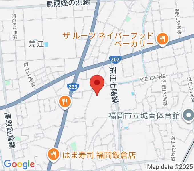 末永文化センターの地図
