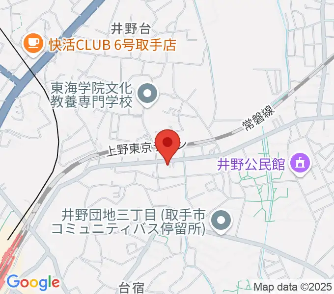 取手Atelier ju-tou（アトリエ ジュトウ）の地図