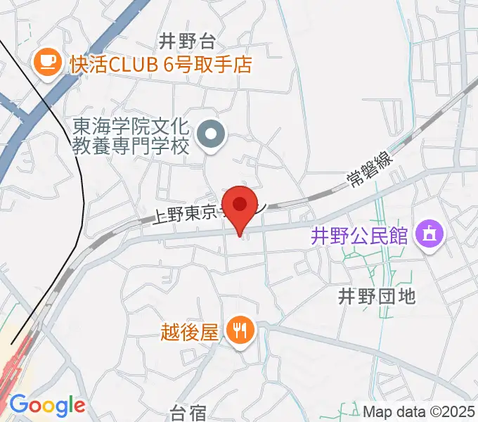 取手Atelier ju-tou（アトリエ ジュトウ）の地図