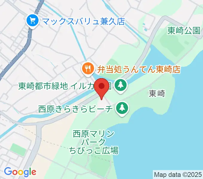 ムーンテラス東崎 Sairaiin音楽堂の地図