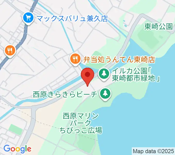 ムーンテラス東崎 Sairaiin音楽堂の地図