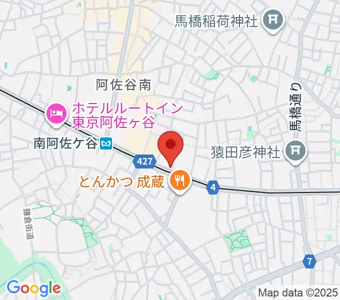 ニュースター楽器 阿佐ヶ谷センターの地図