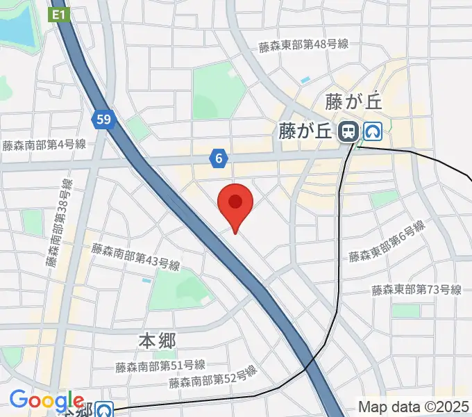 名古屋ミュージックファームの地図