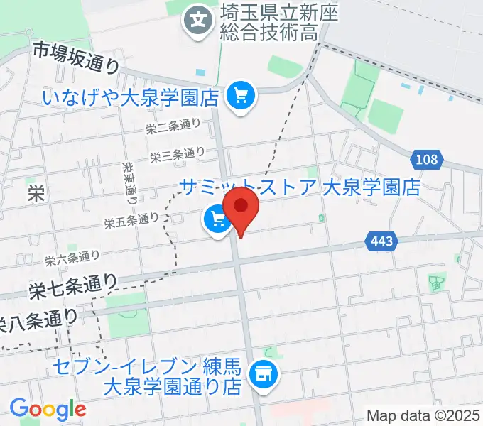 スタジオ ルミエールの地図