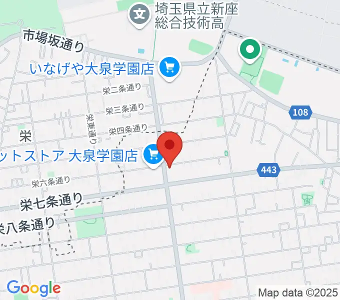 スタジオ ルミエールの地図