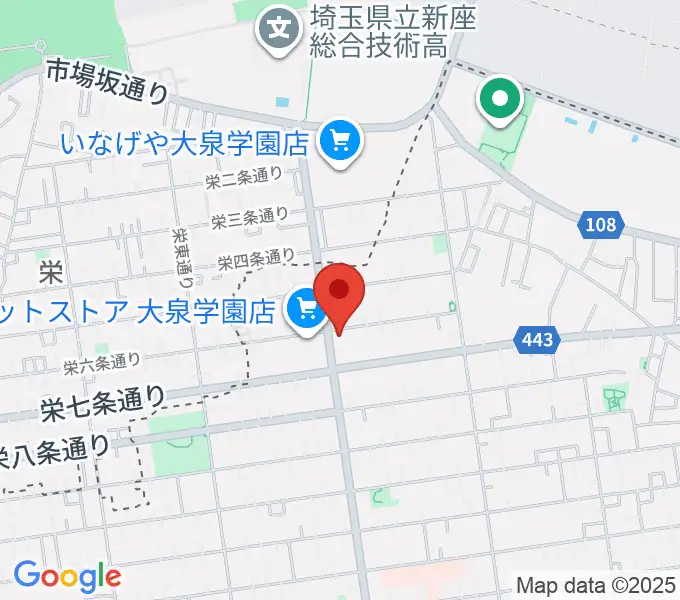 スタジオ ルミエールの地図