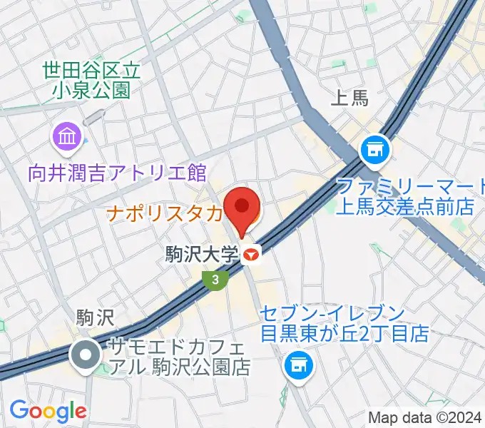 エムズ・カンティーナの地図