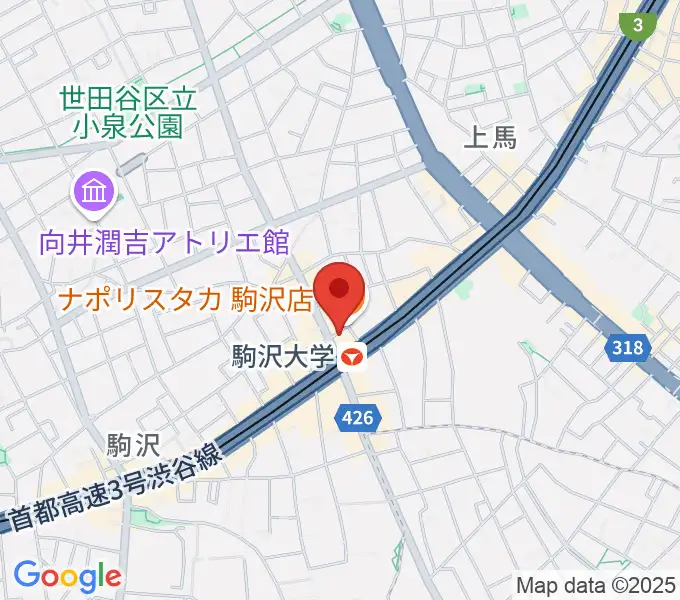 エムズ・カンティーナの地図