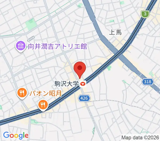 エムズ・カンティーナの地図